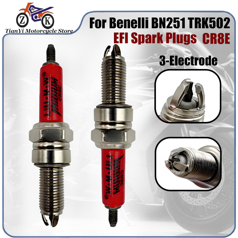 Motorcycle Spark Plug - CR8E 3-электродная EFI мотоциклетная свеча зажигания