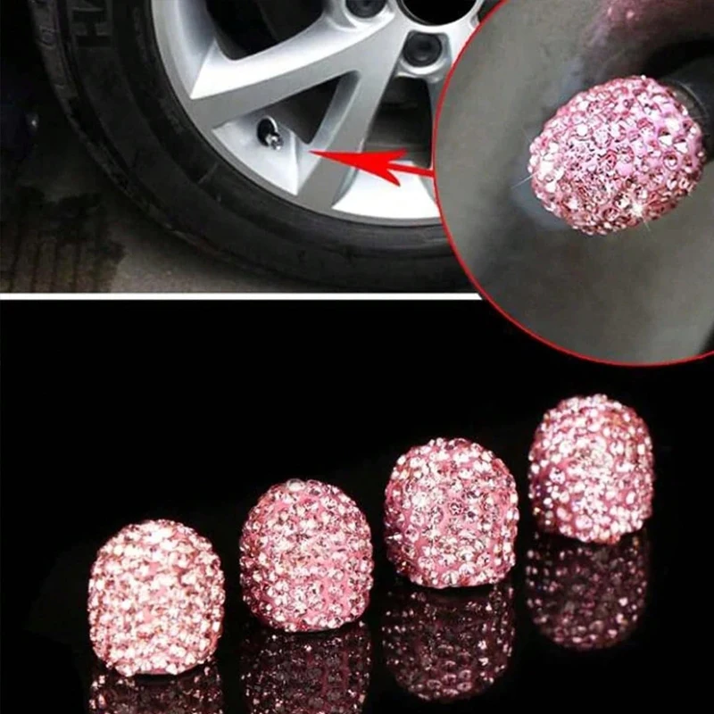 Motorcycle Valve Cover - 2/4 шт. алмазные колпачки для автомобильных