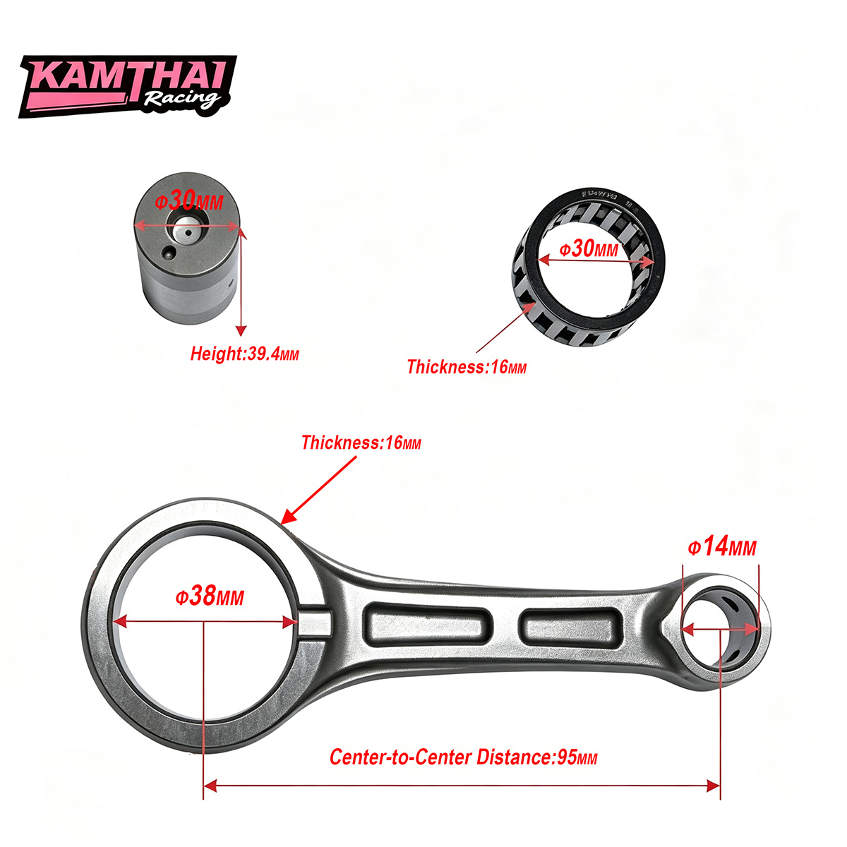 KAMTHAI Кованый коленчатый вал – обзор и цена Motorcycle Crankshaft